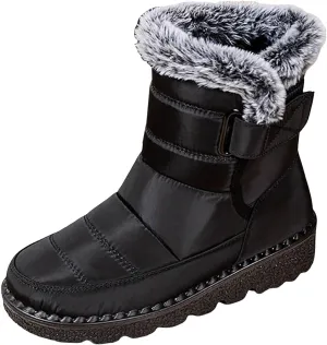 Yanzhenglip Winter Wide Toe Barefoot Hiking Shoes Boots, Non-Slip Waterproof Outdoor Running Boots Snow Boots