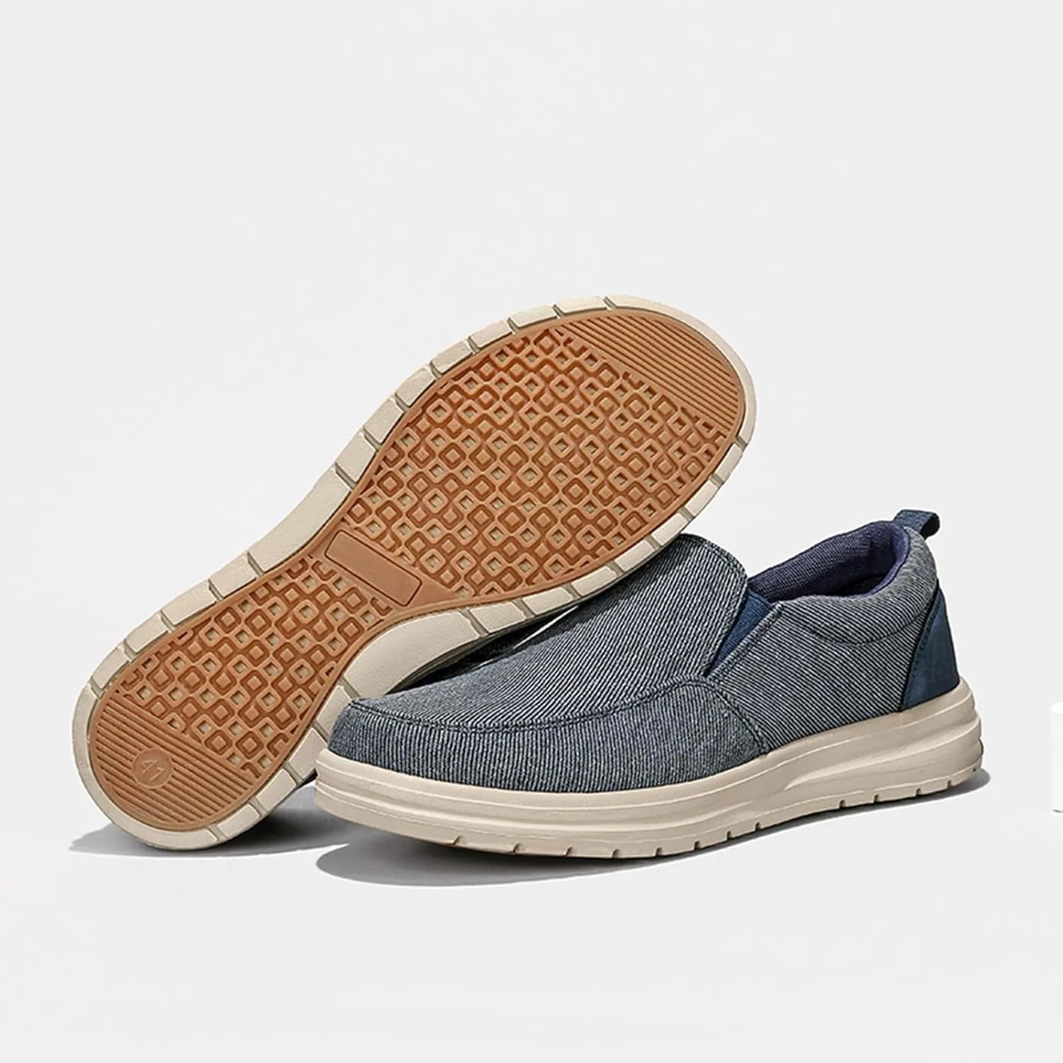 YIBLBOX Men's Wide Width Shoes | Men’s Shoes | Men's Slip On Loafers | Comfortable & Light-Weight