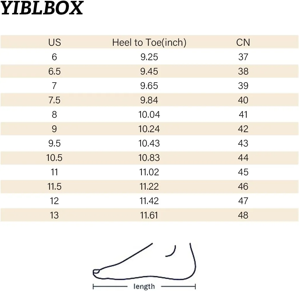 YIBLBOX Men's Wide Width Shoes | Men’s Shoes | Men's Slip On Loafers | Comfortable & Light-Weight